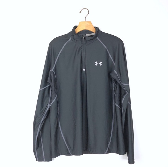 Under Armour Other - UNDER ARMOUR black quarter zip long sleeve shirt
